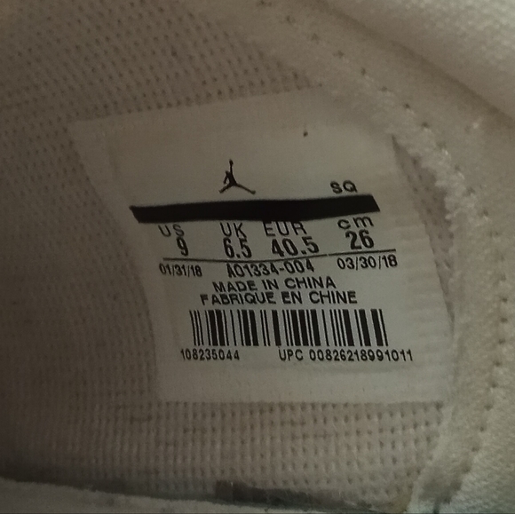 Jordan 1 Retro Low Lifted Size 9 Womens' Basketball Sneakers - Picture 5 of 7